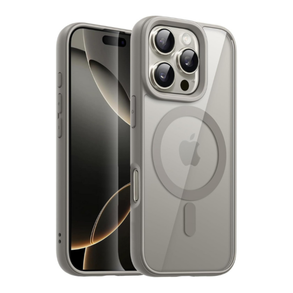 iPhone 16 Pro Max MagSafe Case - Stone Gray