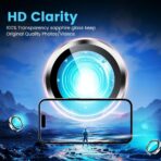 Camera Lens Protector Ring for iPhone 15 Pro Max