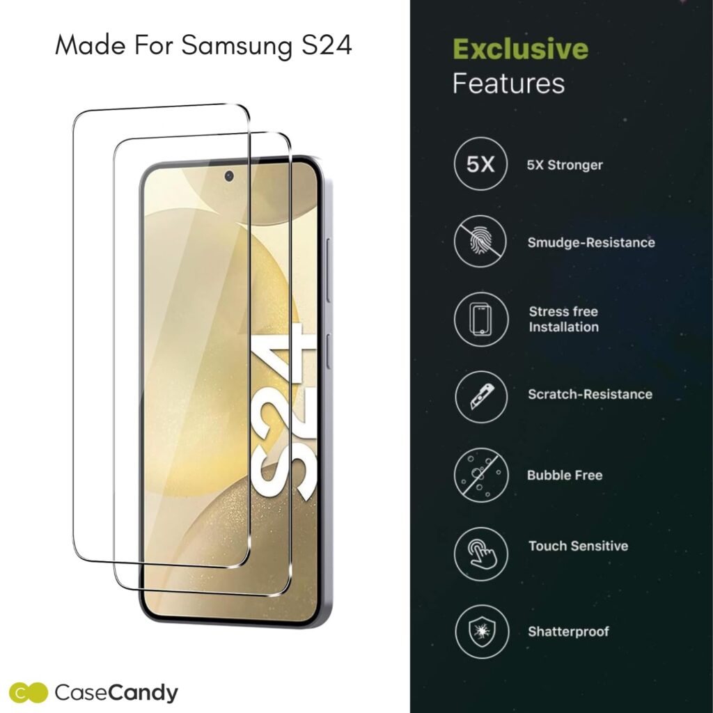 Galaxy s24 tempered glass