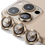Gold Camera Lens Protector for iPhone 14 Pro Max