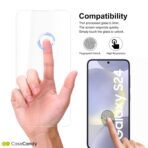 s24 glass fingerprint working